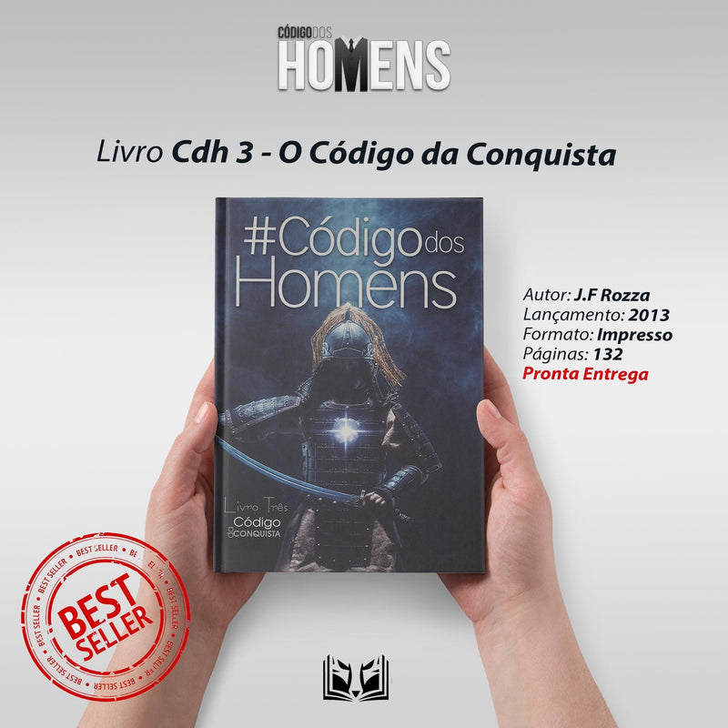 Código dos Homens Volume III - Livro 3 - Código da Conquista - AlfaStore