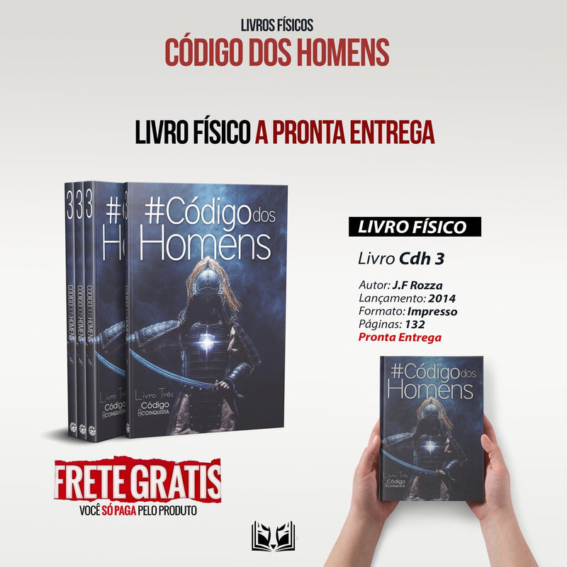 Código dos Homens Volume III - Livro 3 - Código da Conquista - AlfaStore